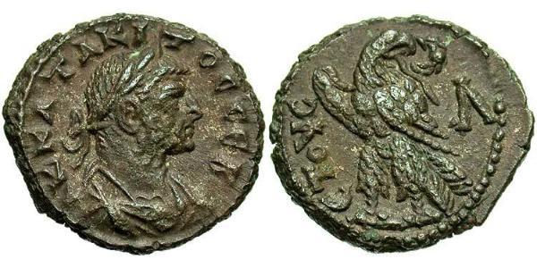 1 Tetradrachm Roman Empire (27BC-395) Bronze Tacitus (200-276)