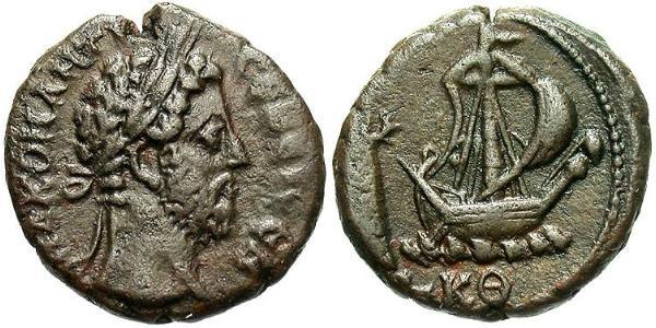 1 Tetradrachm Roman Empire (27BC-395) Bronze Commodus  (161-192)