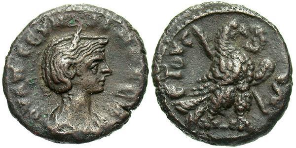 1 Tetradrachm Roman Empire (27BC-395) Bronze Ulpia Severina (?-?)