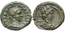 1 Tetradrachm Römische Kaiserzeit (27BC-395) Bronze Claudius II Gothicus (213-270)