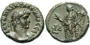 1 Tetradrachm Römische Kaiserzeit (27BC-395) Bronze Gallienus (218-268)
