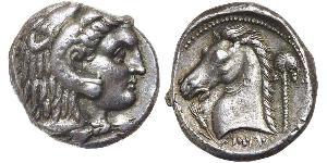 1 Tetradrachm Antikes Griechenland (1100BC-330) Silber 