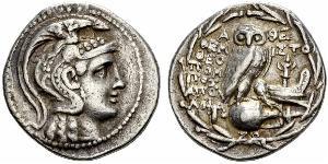 1 Tetradrachm Antikes Griechenland (1100BC-330) Silber 