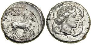 1 Tetradrachm Antikes Griechenland (1100BC-330) Silber 