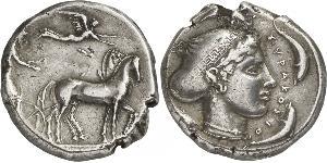 1 Tetradrachm Antikes Griechenland (1100BC-330) Silber 