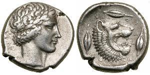 1 Tetradrachm Antikes Griechenland (1100BC-330) Silber 