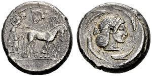 1 Tetradrachm Antikes Griechenland (1100BC-330) Silber 