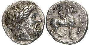 1 Tetradrachm Antikes Griechenland (1100BC-330) Silber Philip II of Macedon (382 BC - 336 BC)