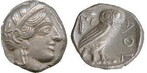 1 Tetradrachm Antikes Griechenland (1100BC-330) Silber 