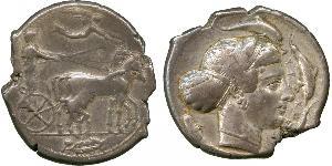 1 Tetradrachm Antikes Griechenland (1100BC-330) Silber 