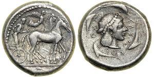 1 Tetradrachm Antikes Griechenland (1100BC-330) Silber 