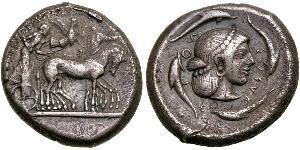 1 Tetradrachm Antikes Griechenland (1100BC-330) Silber 