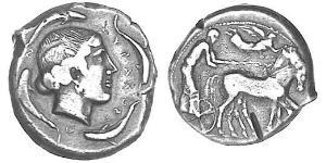 1 Tetradrachm Antikes Griechenland (1100BC-330) Silber 