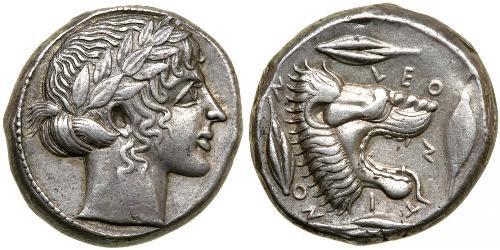 1 Tetradrachm Antikes Griechenland (1100BC-330) Silber 