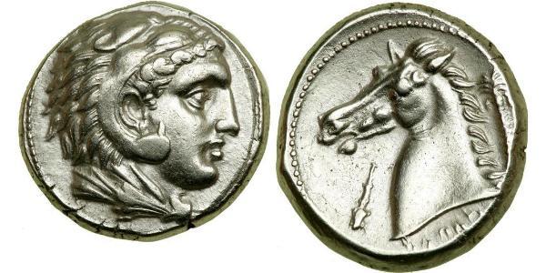 1 Tetradrachm Antikes Griechenland (1100BC-330) Silber 