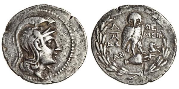 1 Tetradrachm Antikes Griechenland (1100BC-330) Silber 