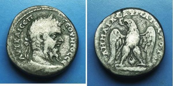 1 Tetradrachm Römische Kaiserzeit (27BC-395) Silber Septimius Severus (145- 211)