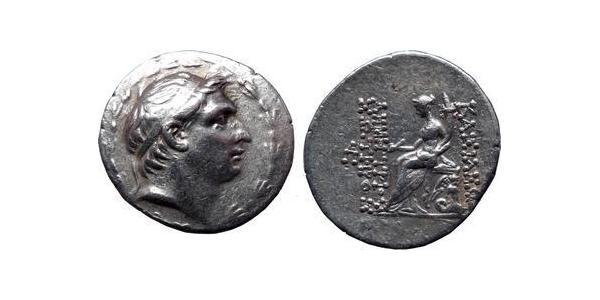 1 Tetradrachm Seleukidenreich (312BC-63 BC) Silber Demetrius I Soter (185BC - 150BC)