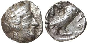 1 Tetradrachm Ancient Greece (1100BC-330) Silver 