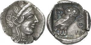 1 Tetradrachm Ancient Greece (1100BC-330) Silver 