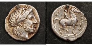 1 Tetradrachm Ancient Greece (1100BC-330) Silver Philip II of Macedon (382 BC - 336 BC)