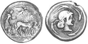 1 Tetradrachm Ancient Greece (1100BC-330) Silver 