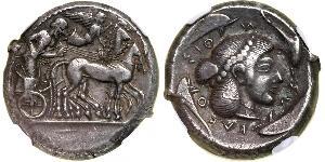 1 Tetradrachm Ancient Greece (1100BC-330) Silver 