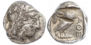 1 Tetradrachm Ancient Greece (1100BC-330) Silver 