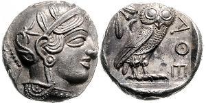 1 Tetradrachm Ancient Greece (1100BC-330) Silver 