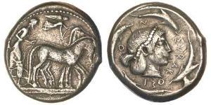 1 Tetradrachm Ancient Greece (1100BC-330) Silver 