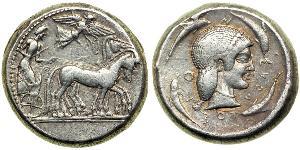 1 Tetradrachm Ancient Greece (1100BC-330) Silver 