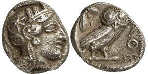 1 Tetradrachm Ancient Greece (1100BC-330) Silver 