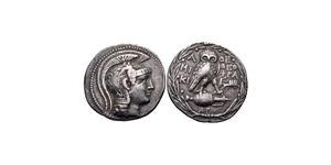 1 Tetradrachm Ancient Greece (1100BC-330) Silver 