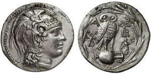 1 Tetradrachm Ancient Greece (1100BC-330) Silver 