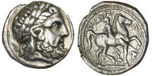 1 Tetradrachm Ancient Greece (1100BC-330) Silver Philip II of Macedon (382 BC - 336 BC)