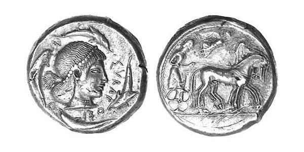 1 Tetradrachm Ancient Greece (1100BC-330) Silver 