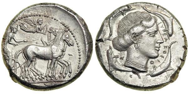 1 Tetradrachm Ancient Greece (1100BC-330) Silver 
