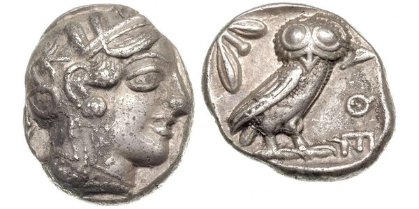 1 Tetradrachm Ancient Greece (1100BC-330) Silver 