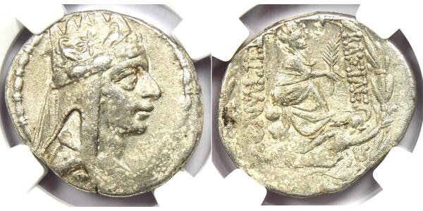 1 Tetradrachm Artaxiad dynasty (190BC - 12AD) Silver Tigranes the Great (140BC - 55BC)