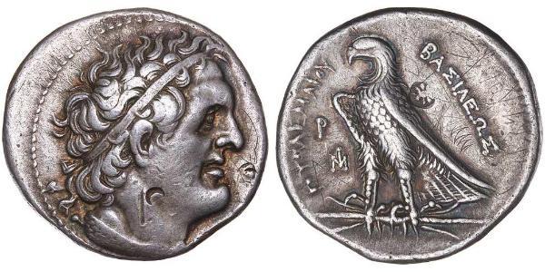 1 Tetradrachm Ptolemaic Kingdom (332BC-30BC) Silver 