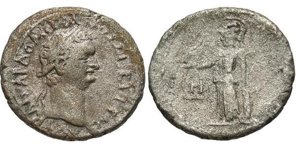 1 Tetradrachm Roman Empire (27BC-395) Silver Domitian  (51-96)