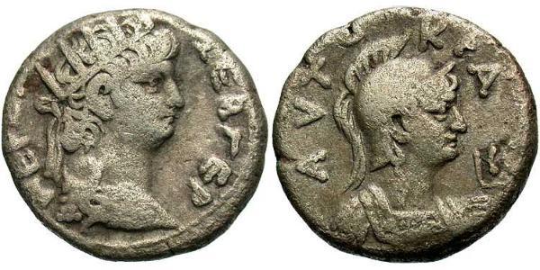 1 Tetradrachm Roman Empire (27BC-395) Silver Nero  (37- 68)