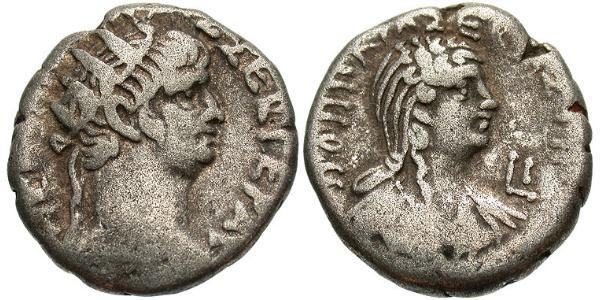 1 Tetradrachm Roman Empire (27BC-395) Silver Nero  (37- 68)