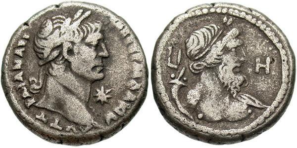 1 Tetradrachm Roman Empire (27BC-395) Silver Trajan (53-117)