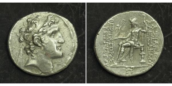 1 Tetradrachm Seleucid Empire (312BC-63 BC) Silver Alexander I Balas (150-145 BC)