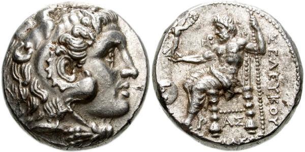 1 Tetradrachm Seleucid Empire (312BC-63 BC) Silver Seleucus I Nicator (358BC-281BC)