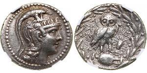 1 Tetradrachm Ancient Greece (1100BC-330) 銀 
