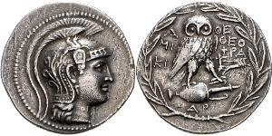 1 Tetradrachm Ancient Greece (1100BC-330) 銀 