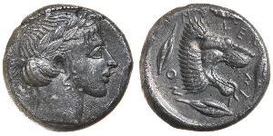 1 Tetradrachm Ancient Greece (1100BC-330) 銀 