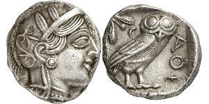 1 Tetradrachm Ancient Greece (1100BC-330) 銀 